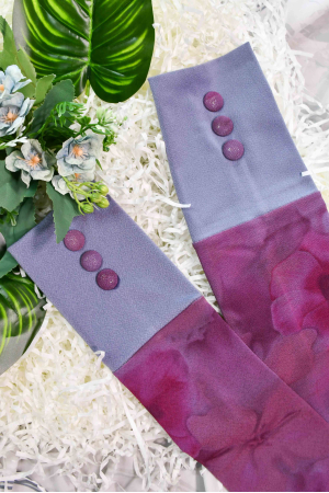 Handsocks in Purple