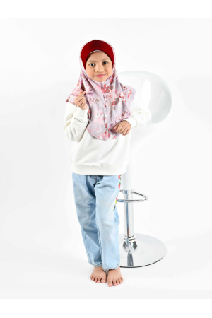 Azalea Kids in Raspberry Maroon
