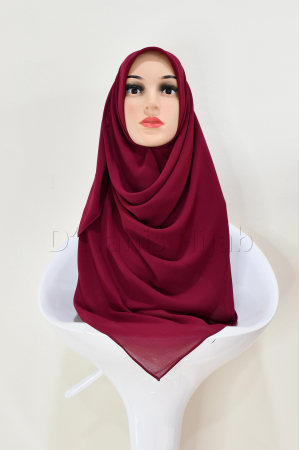 Aurora in Maroon