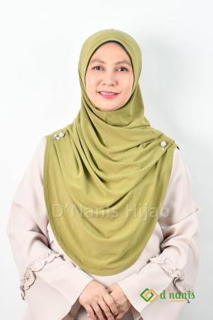 Twist Daisy in Olive