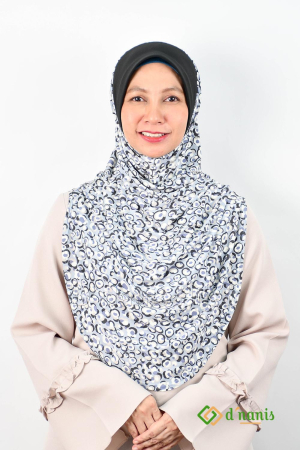 Twist Daisy in Light Steel Blue